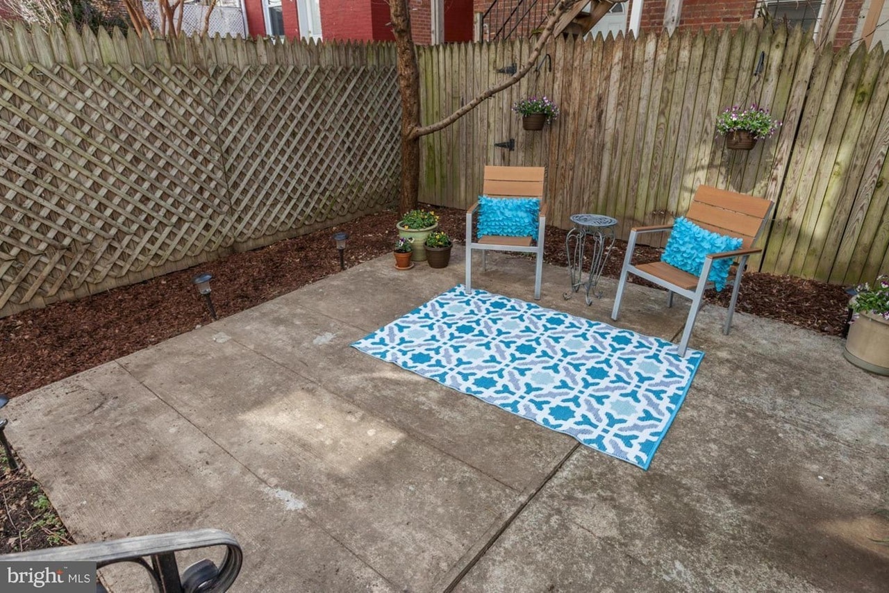 Back Yard; Patio - 776 Harvard St NW