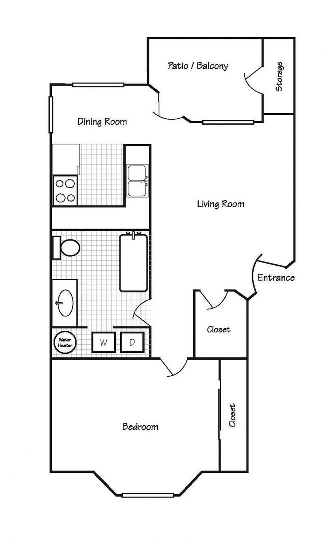 Floorplan - Gilhurst Apartments