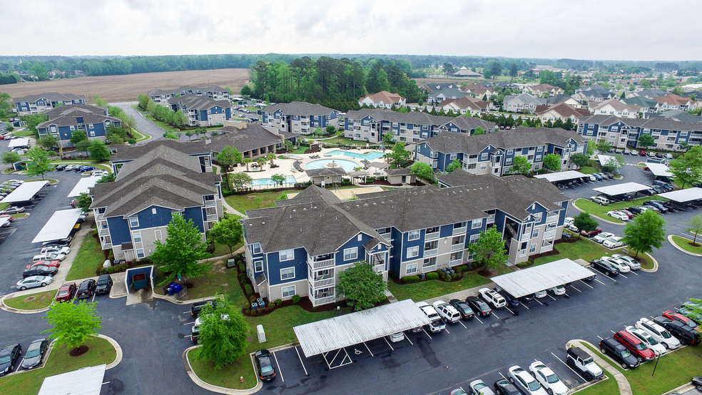 Aerial Photo - The Landing Student Living