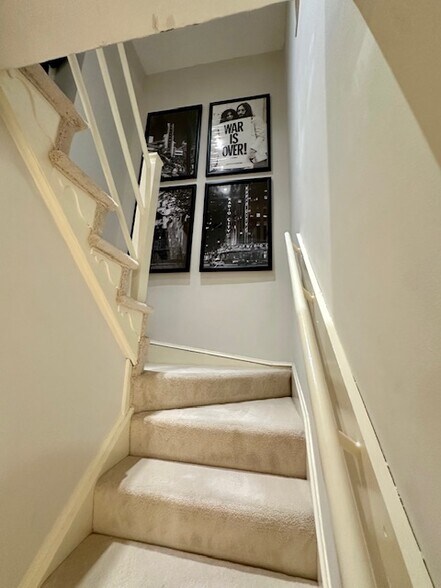 Stairwell can be a gallery - 1731 Willard St NW