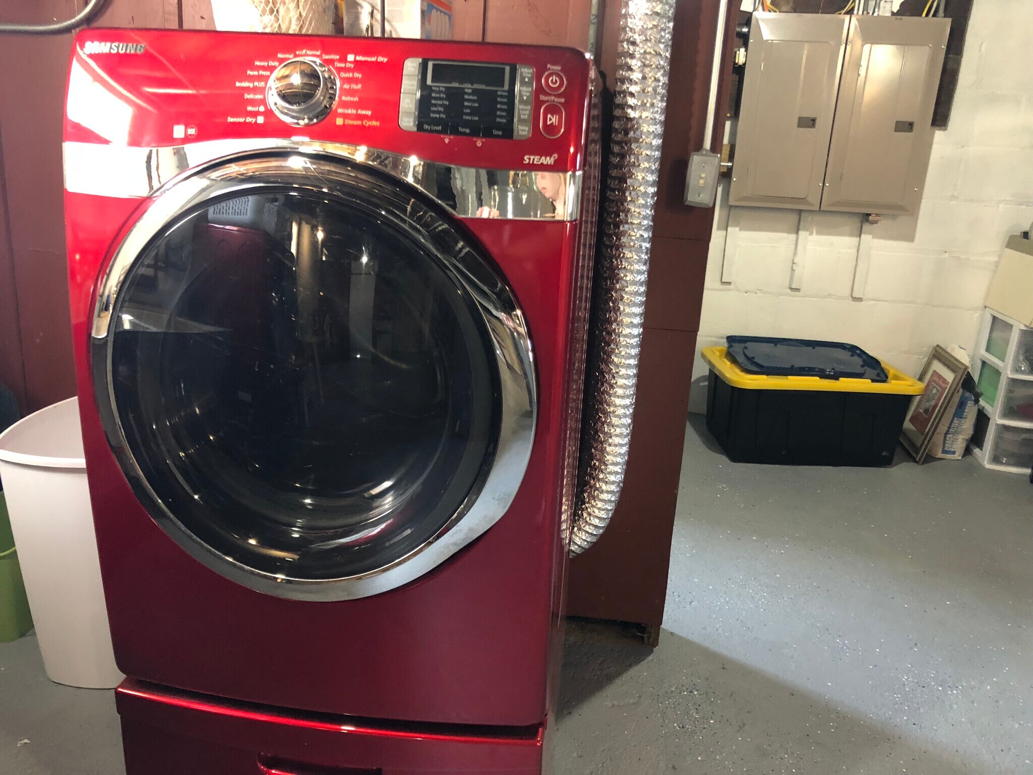 HE front load has dryer (the other unit has their own washer and dryer) - 623 S 60th St