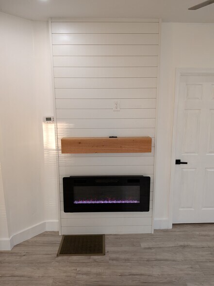 Electric Fireplace - 1613 13th St
