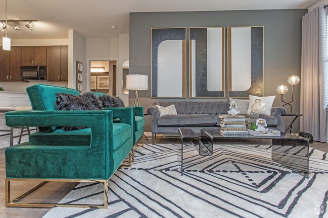 2 Br, Living Room - The Henry at New Forest