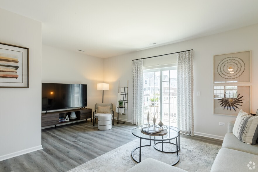 2BR, 2.5BA - Living - Orland Ridge Towns and Villas