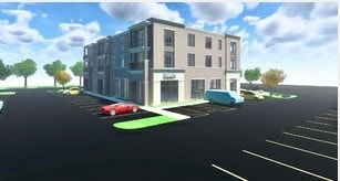 West View Rendering - 600 W Talcott Rd