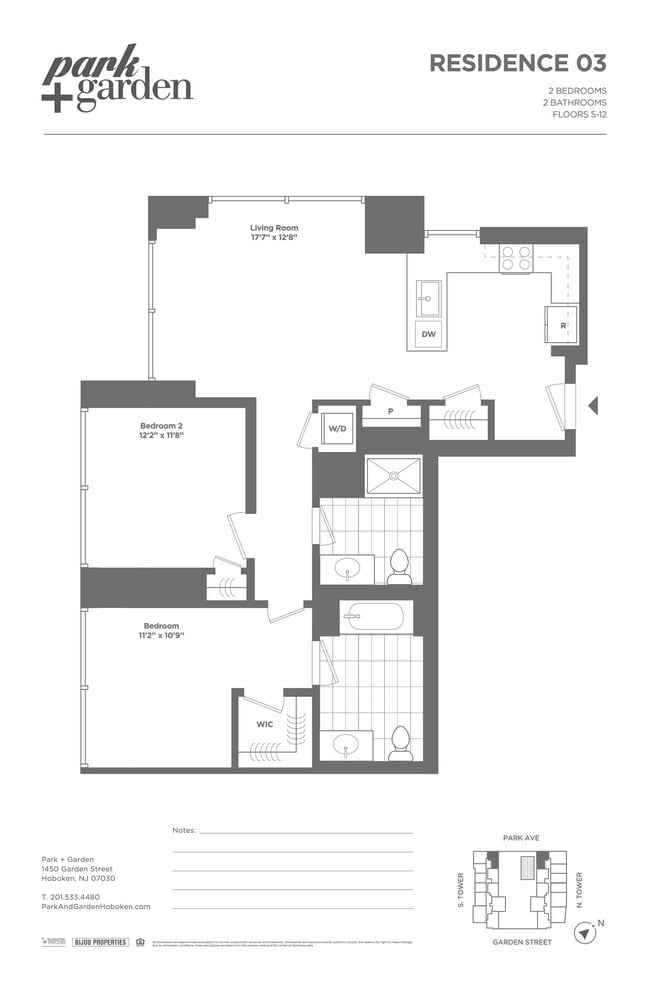 Floorplan - Park + Garden