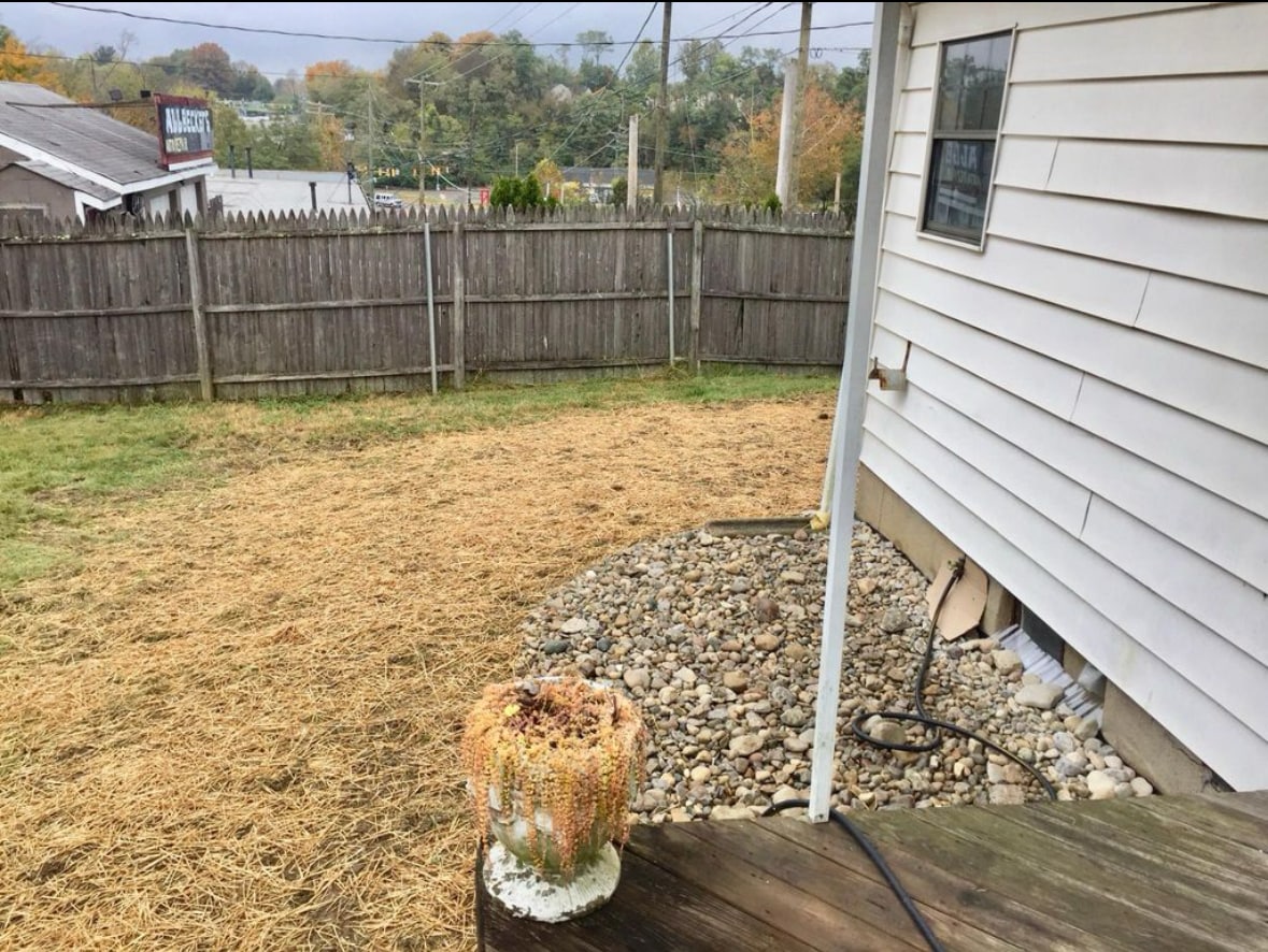 *update- fence has since been replaced. Brand new fencing. - 8993 Pippin Rd