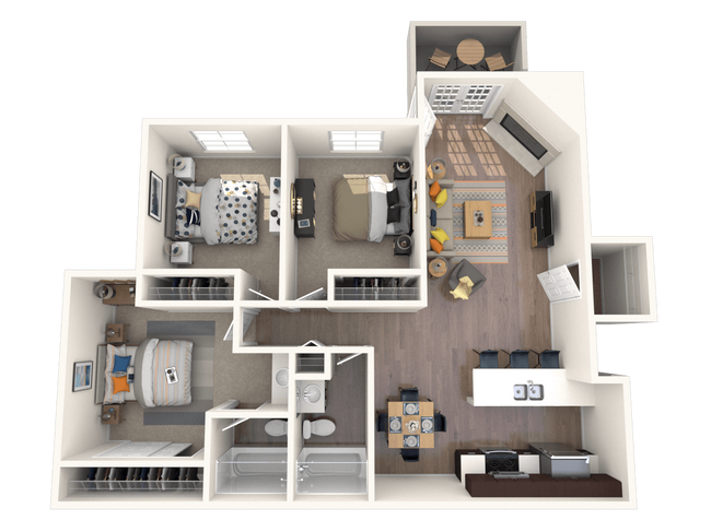 Floorplan - The Sycamore at Scottsdale