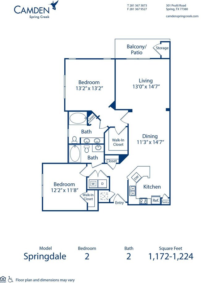 Floorplan - Camden Spring Creek