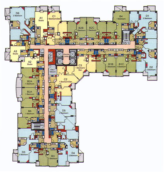Floor Plan (C3) - 851 N Glebe Rd