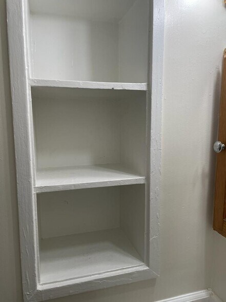 BATHROOM SHELVES - 7400 18th Ave Unit # 106