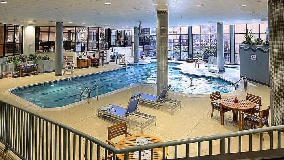 Indoor pool and hot tub - 5901 Mt Eagle Dr