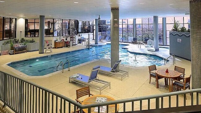 Indoor pool and hot tub - 5901 Mt Eagle Dr