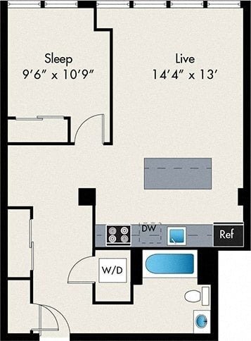 Floorplan - The Lofts at Gin Alley