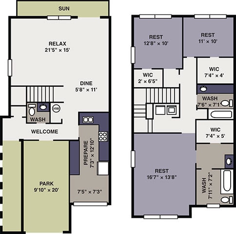 Floorplan - Avalon Peaks