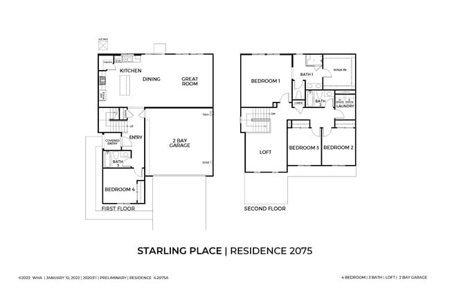 Floorplan - Maple at Starling Place