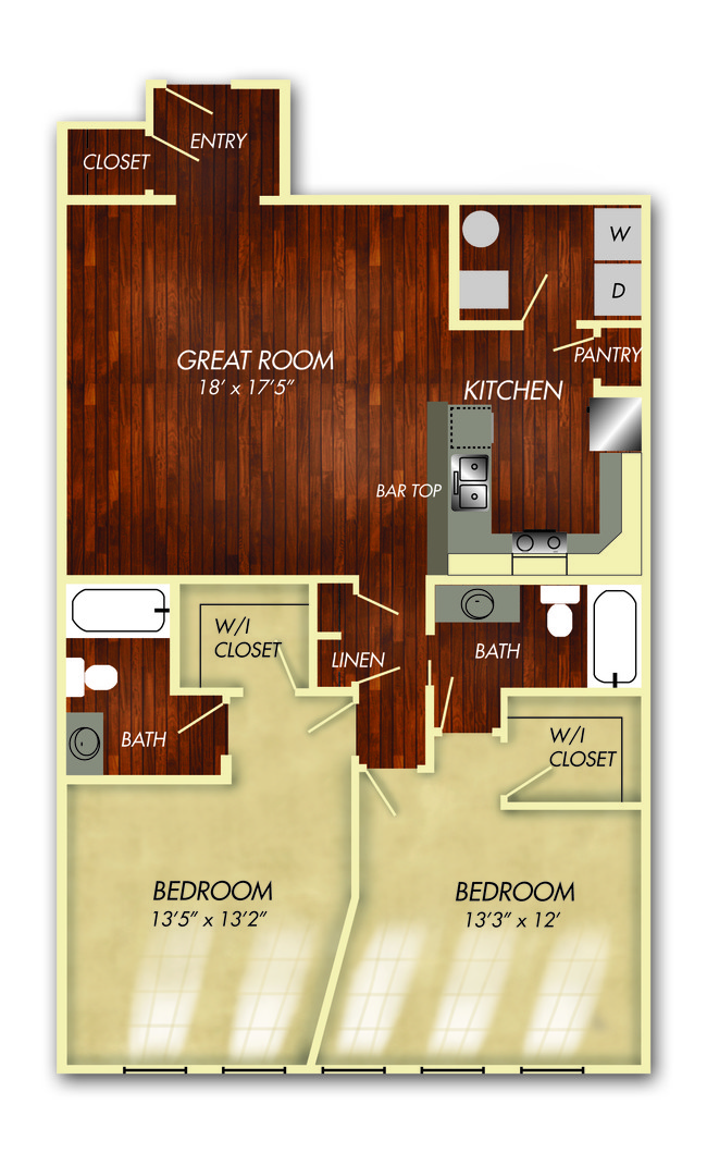 Floorplan - Abodes Downtown- KOT and Franklin