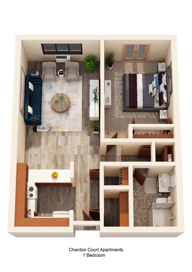 Chardon Court 1 Bedroom - Chardon Court Apartments 55+