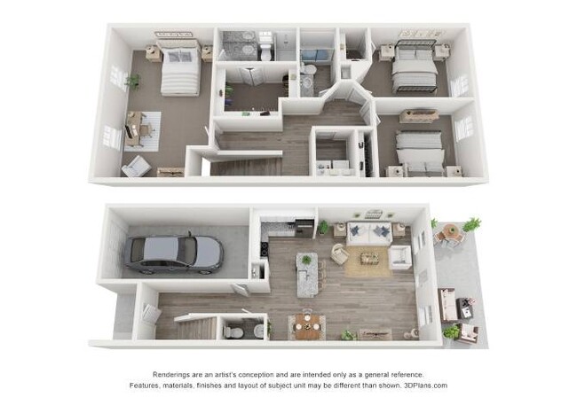 Floorplan - Dartford Townhomes