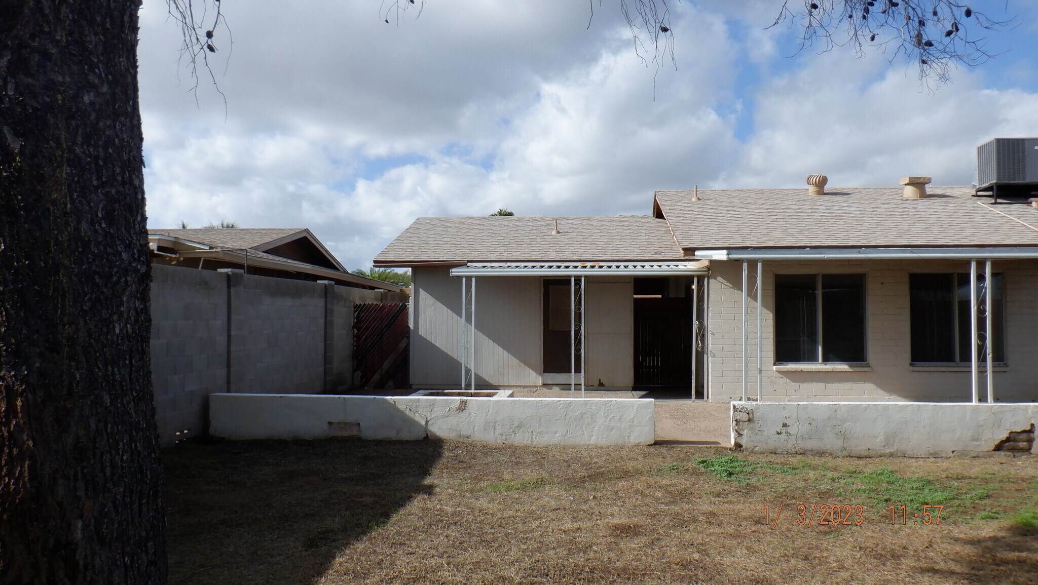 back yard - 563 N Santa Anna