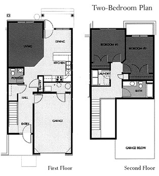 Floorplan - Legacy Townhomes