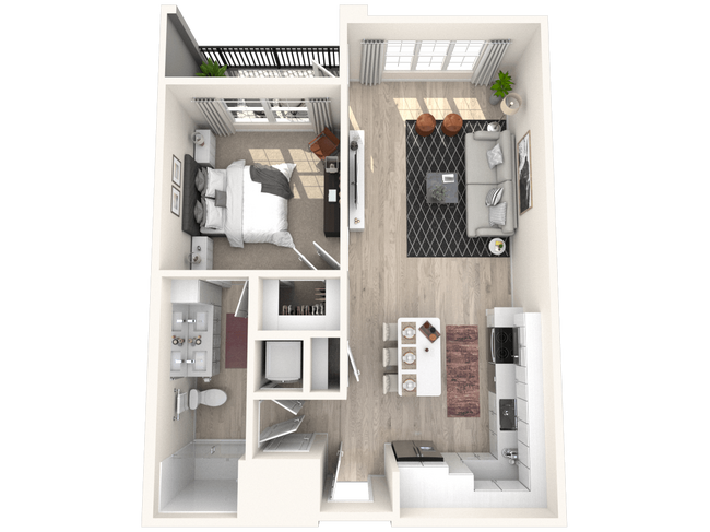 Floorplan - Altis Grand Suncoast Apartments