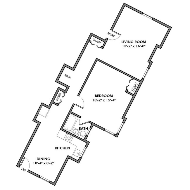 Floorplan - South Negley Avenue