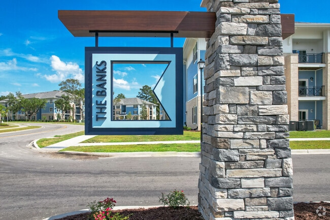 Entrance Signage - The Banks at Bridgewater