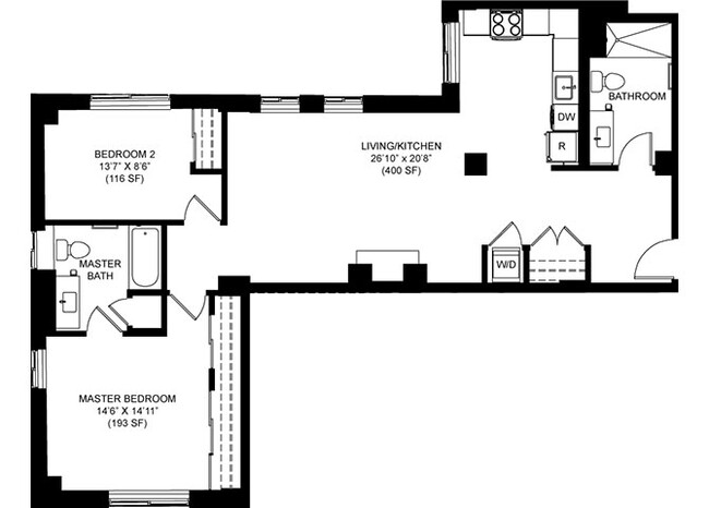 Floorplan - Park Heights by the Lake Apartments