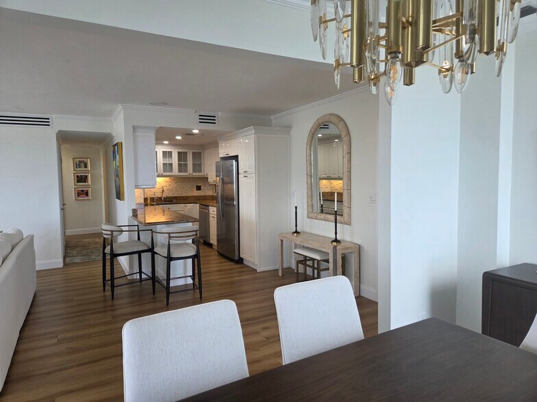 view of kitchen from dining room - 2800 N Flagler Dr