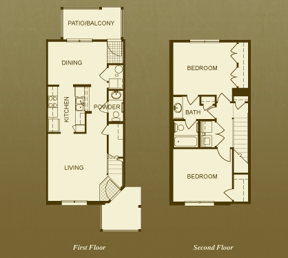 2BR / 1.5BA - Ashley Riverside