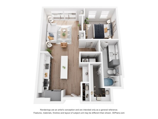 Floorplan - Vance at Bishop Union