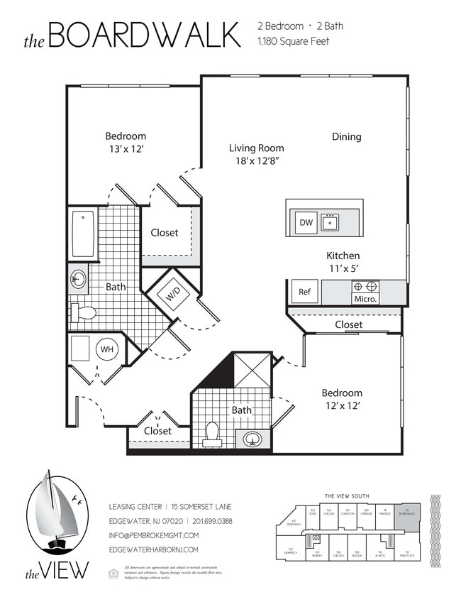 Floorplan - The View at Edgewater