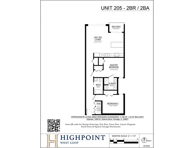 Floorplan - HIGHPOINT West Loop