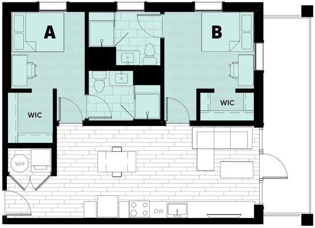 2x2 D - Hub Tuscaloosa