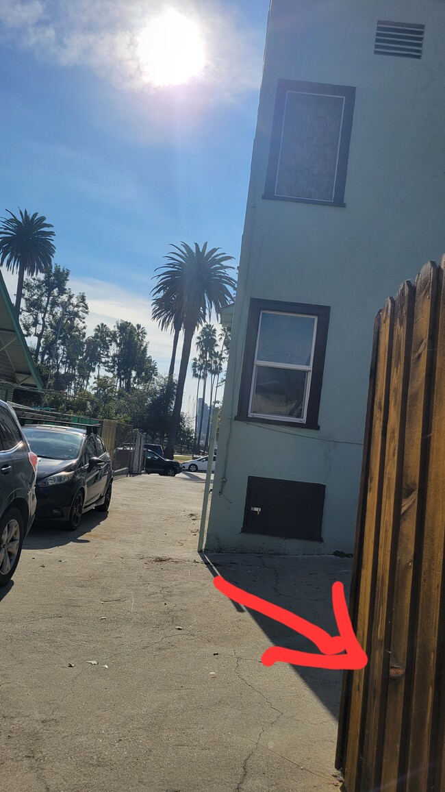 Back house entrance - 1709 Park Ave