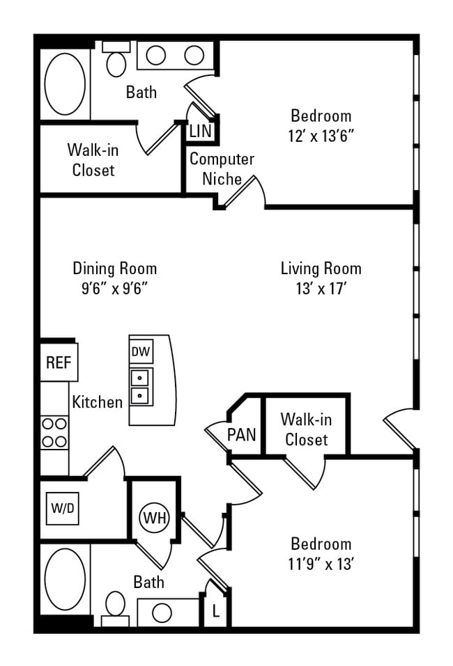 Floorplan - The Millennium Towne Center