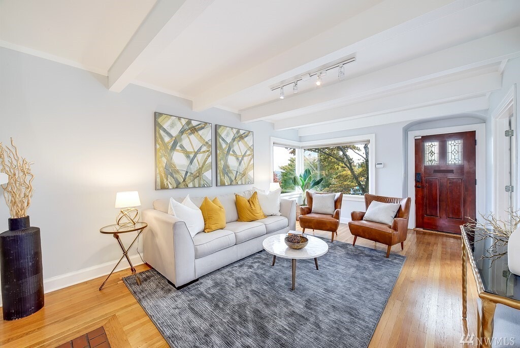 Living room with tons of natural light! - 4749 37th Ave SW