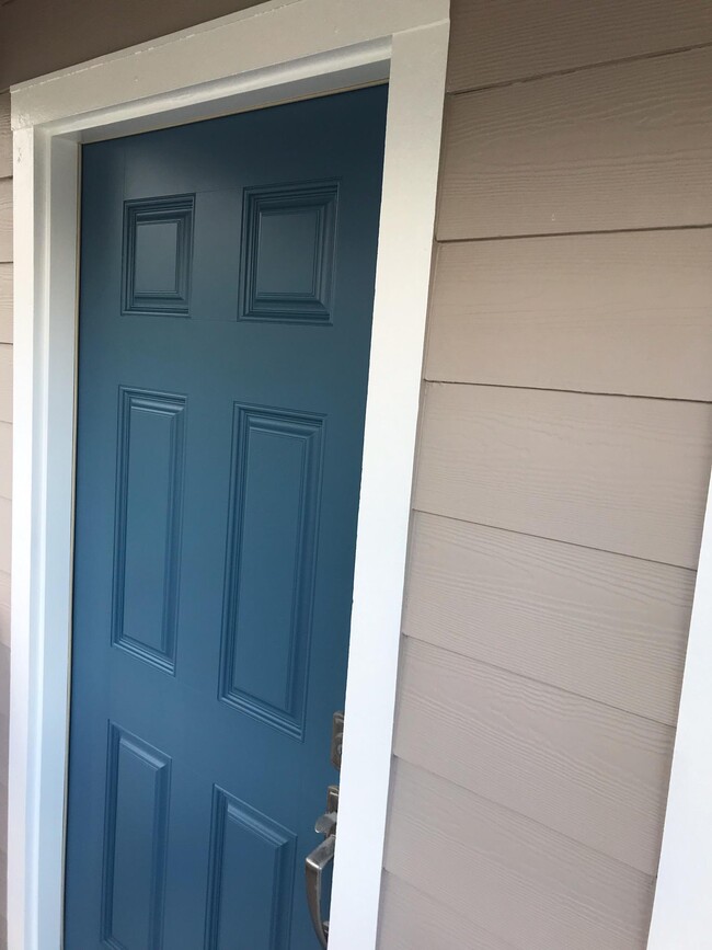 Main door freshly painted. - 1450 166th Ave