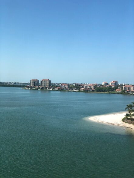 View looking left from condo - 5220 Brittany Dr S