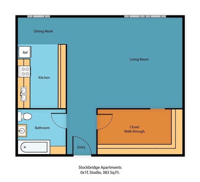 Floorplan - Stockbridge Apartment Homes