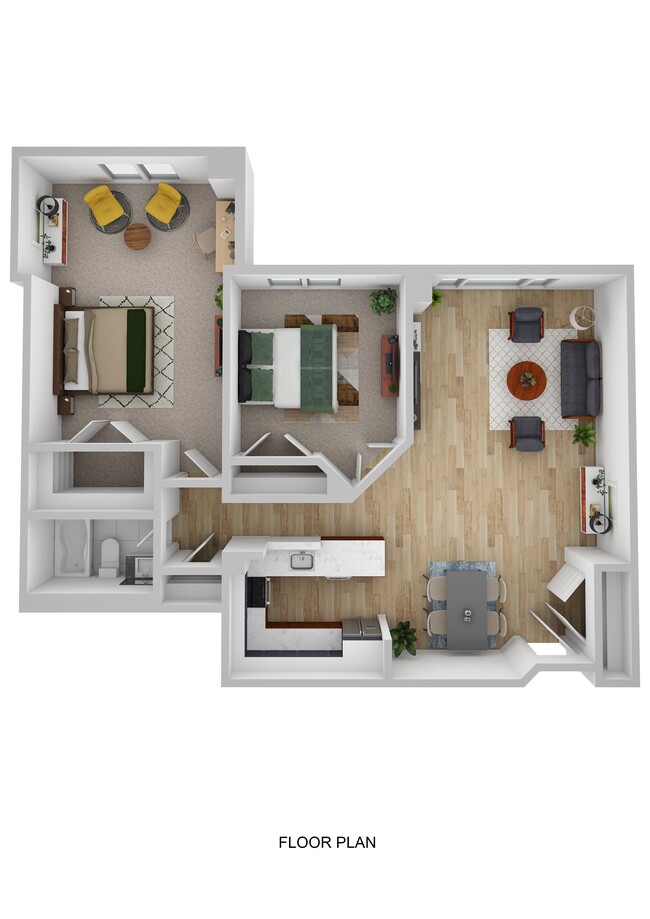 Floorplan - Ship's Watch Apartments