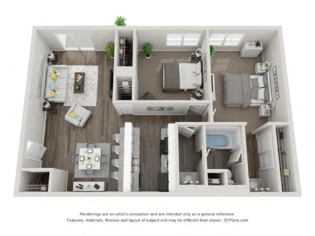 Floorplan - The Life at Harrison Trails