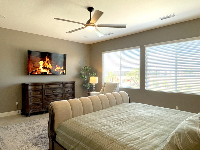 Master Bedroom with Pool View - 73670 Kandinsky Way