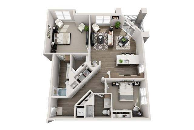 Floorplan - Lantower Weston Corners