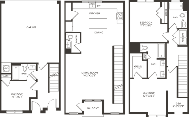 Floorplan - Carrington at Oak Hill