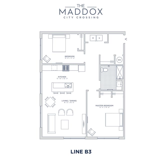 Floorplan - The Maddox at City Crossing