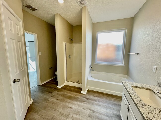 Shower and garden tub - 2852 Clear Creek Dr