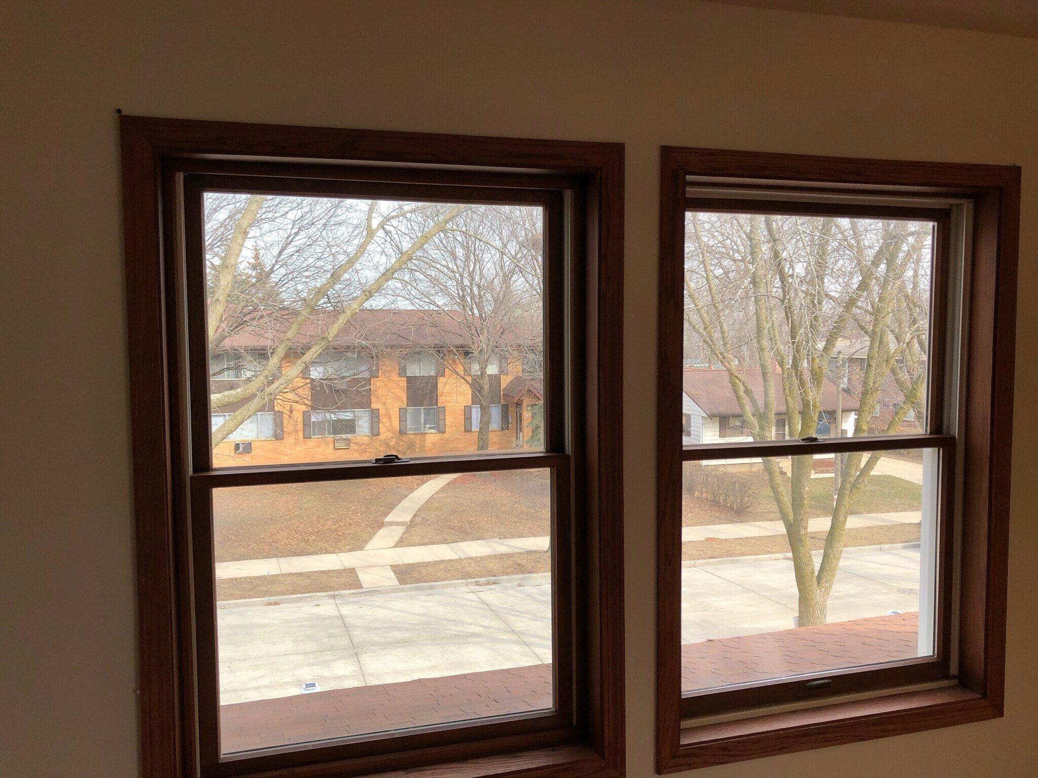 view of street from living room. - 623 S 60th St