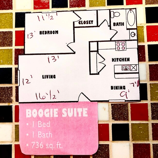 Floorplan - Vintage Pads
